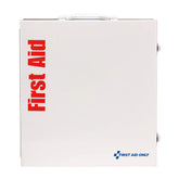 First Aid Only 100 Person ANSI B 3 Shelf First Aid Cabinet, ANSI 2021 Compliant