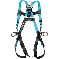 Ironwear 2126 3 D Ring Safety Harness, Grommets D Rings, SRL Web Connector