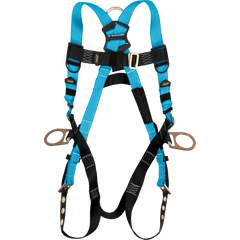 Ironwear 2126 3 D Ring Safety Harness, Grommets D Rings, SRL Web Connector