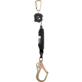 Ironwear 2206-SRH 6’ Class 1 Self Retracting Lifeline, Swivel Steel Rebar Hook