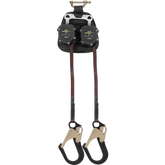 Ironwear 2206D-ARH-NS-LE 6' Leading Edge Web Self Retracting Lifeline w/ Rebar Hooks