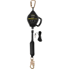 Ironwear 2220-SSH-LE 20' Class 2 Leading Edge SRL - Snap Hook