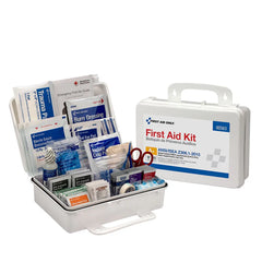First Aid Only 25 Person Plastic First Aid Kit, ANSI A+, Type III, ANSI 2015 Compliant