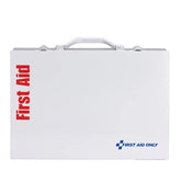 First Aid Only 75 Person ANSI B 2 Shelf First Aid Cabinet, ANSI 2021 Compliant