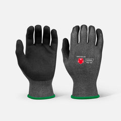 Ironwear 4927 A5 Cut Resistant Sandy Nitrile Coated Touchscreen Gloves