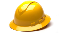 Pyramex Ridgeline Full Brim Hard Hat - Vented Class C