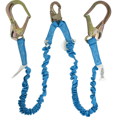 Ironwear 2340 4.5'- 6' Double Leg Stretch Lanyard