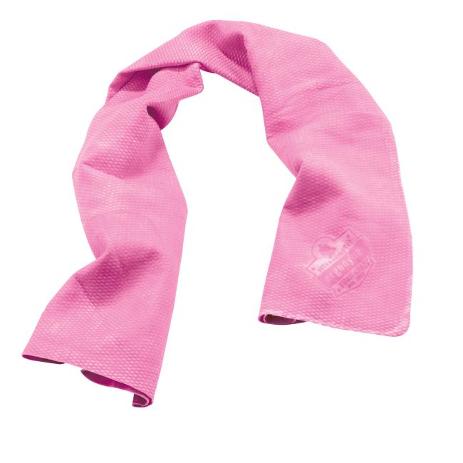 Ergodyne Chill-Its 6602 Evaporative PVA Cooling Towel - Pink