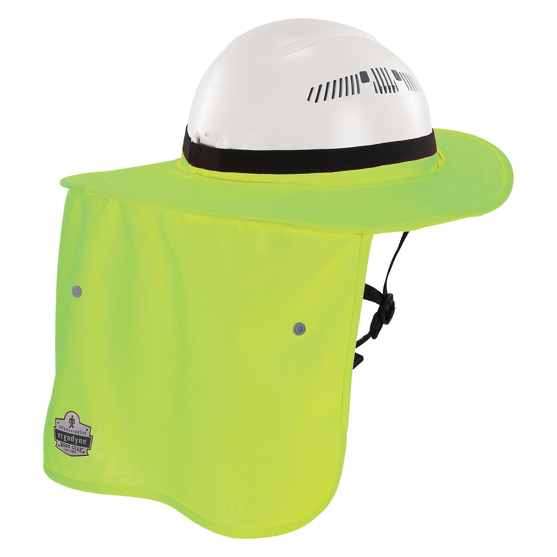 Ergodyne Chill-Its 6661 Universal Hard Hat Brim with Neck Shade (Hard Hat Not Included)