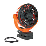 Ergodyne Chill-Its 6090 Rechargeable Portable Fan with cable 