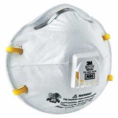 3M N95 Particulate Respirator, Half Facepiece, Two Fixed Straps, Non-Oil Particles - BX/10