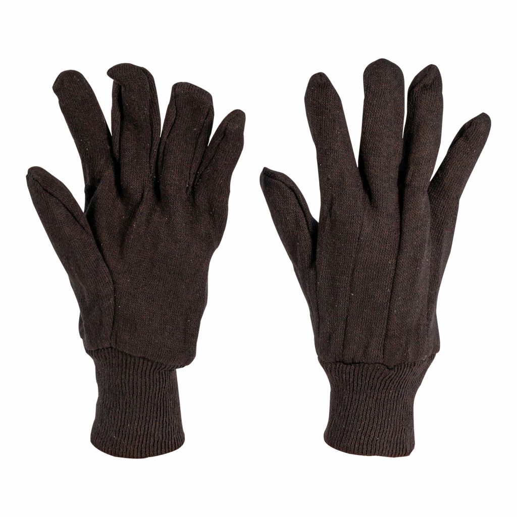 Palmer Safety G4503 Brown Jersey Gloves
