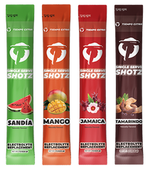 Overtime Electrolyte Replacement Tiempo Extra Single Serve Powder Sticks - (With SUGAR) (BX/400)