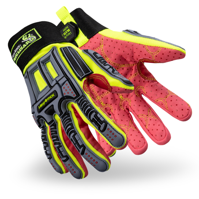 Rig Lizard® 2028X A6 Synthetic Leather Grip W/ PVC Dots (Pair)