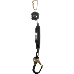 Ironwear 2206-ARH 6' Class 1 Self Retracting Lifeline w/ Aluminum Rebar Hook