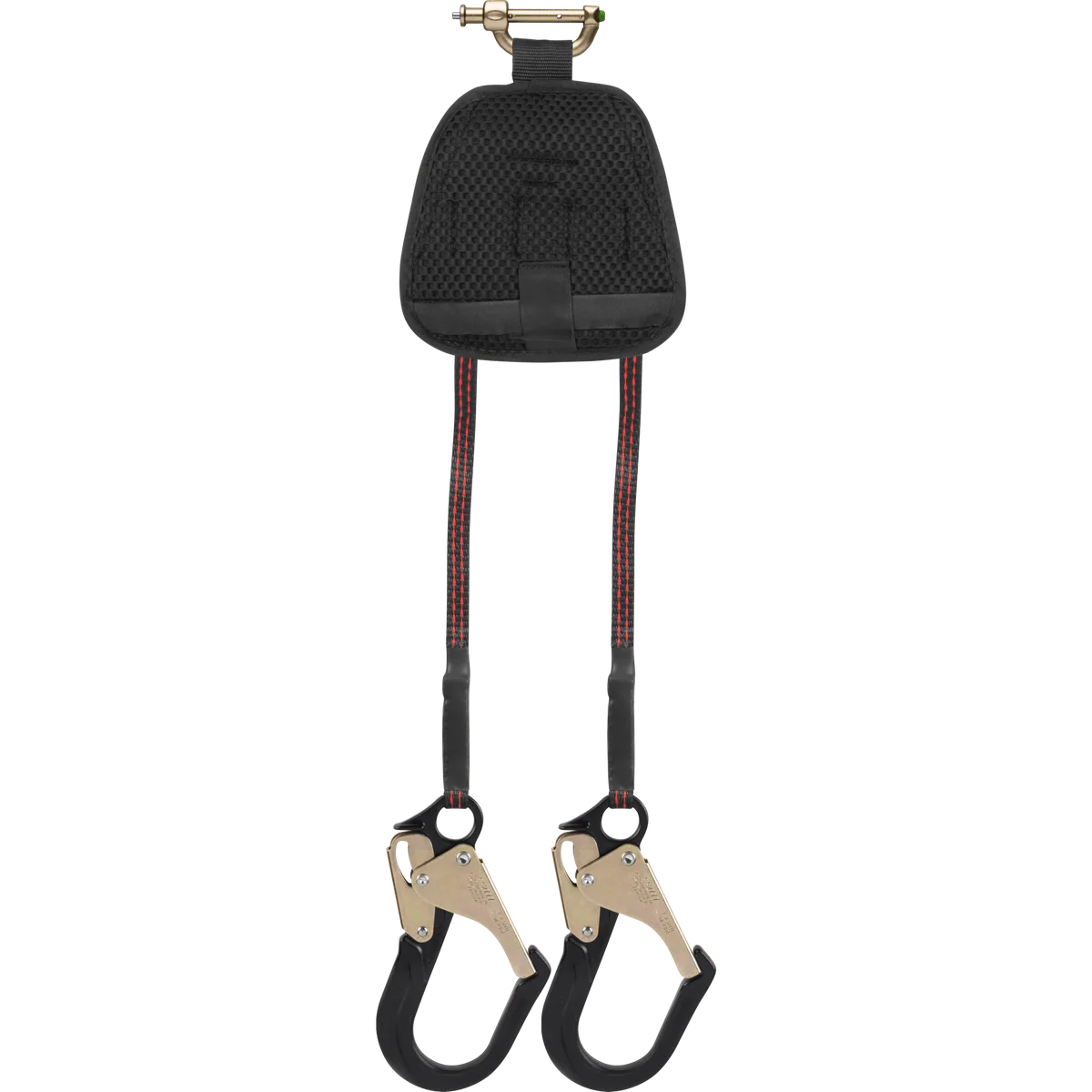 Ironwear 2206D-ARH-NS-LE 6' Leading Edge Web Self Retracting Lifeline w/ Rebar Hooks