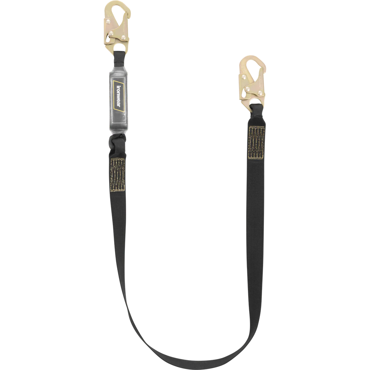 Ironwear 2325 6' Single Leg External Shock Absorbing Lanyard