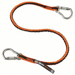 Ergodyne Squids 3111F(x) Tool Lanyard - Dual Stainless-Steel Carabiners - 15lbs