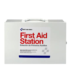 First Aid Only 75 Person 2 Shelf First Aid Steel Cabinet