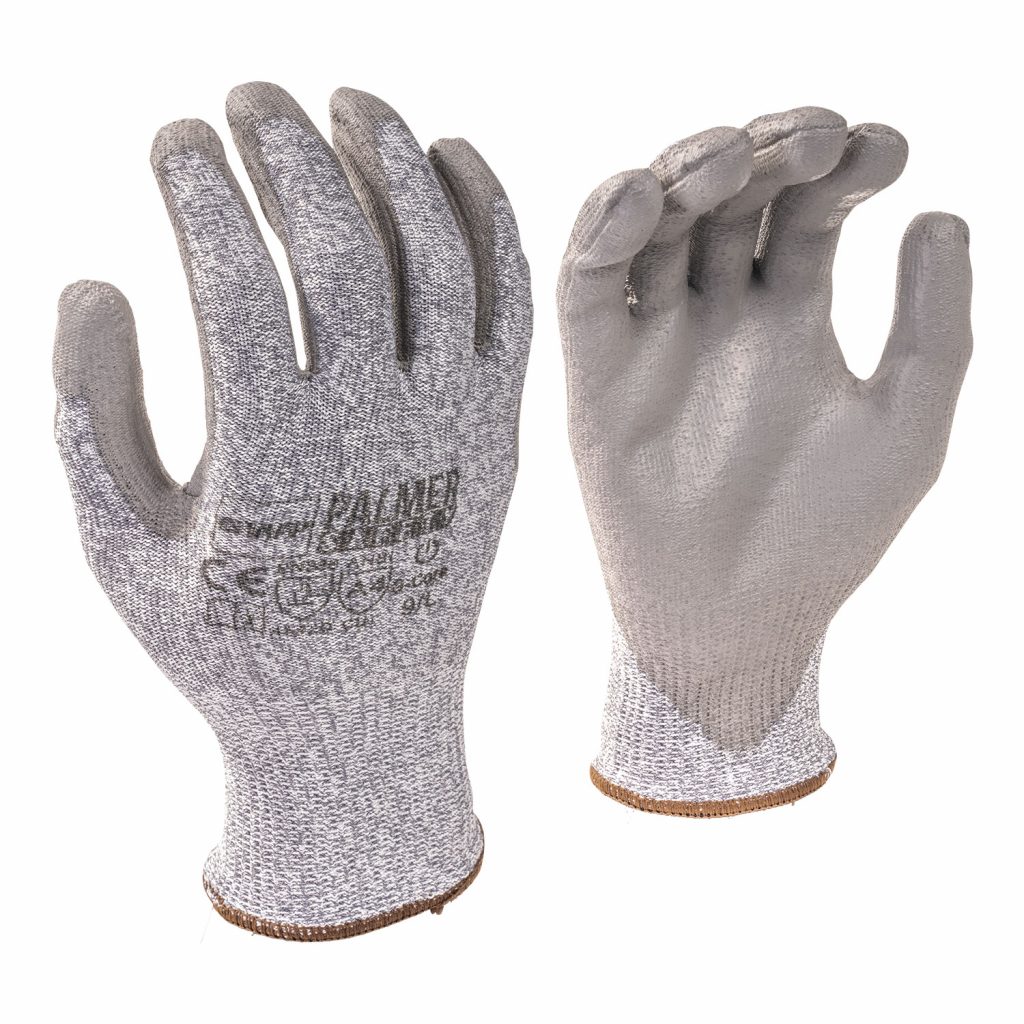 Palmer Safety G-Core 4590 Cut A4 / PU Palm Glove (Dozen)