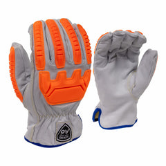 Palmer Safety PS360 Series Cut A6 / Impact 2 Goat Skin Driver (PAIR)