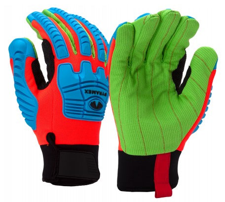 Pyramex GL804C Insulated Corded Cotton A2 Cut Level 1 Impact (Pair)