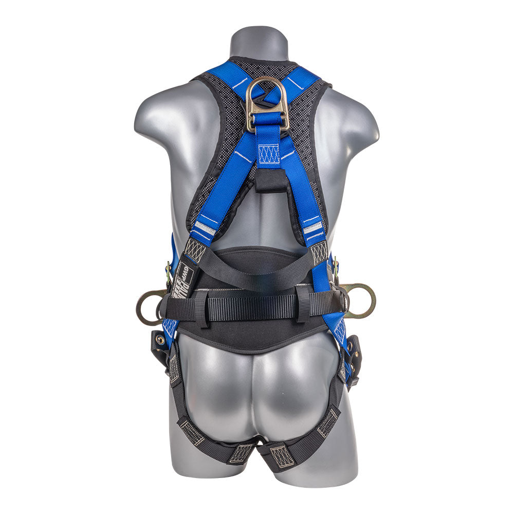 Palmer Safety Hammerhead Series Harness - Padded Back, QCB Chest, Tongue & Buckle Leg Straps