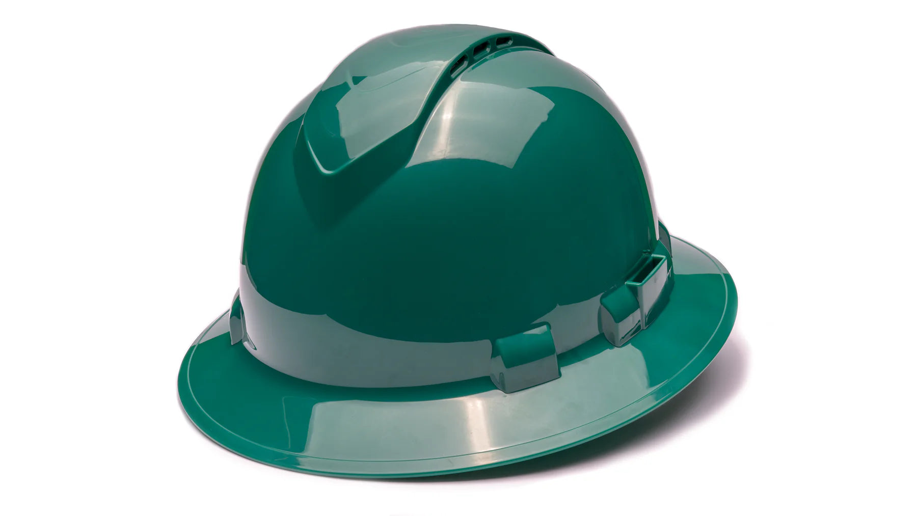Pyramex Ridgeline Full Brim Hard Hat - Vented Class C