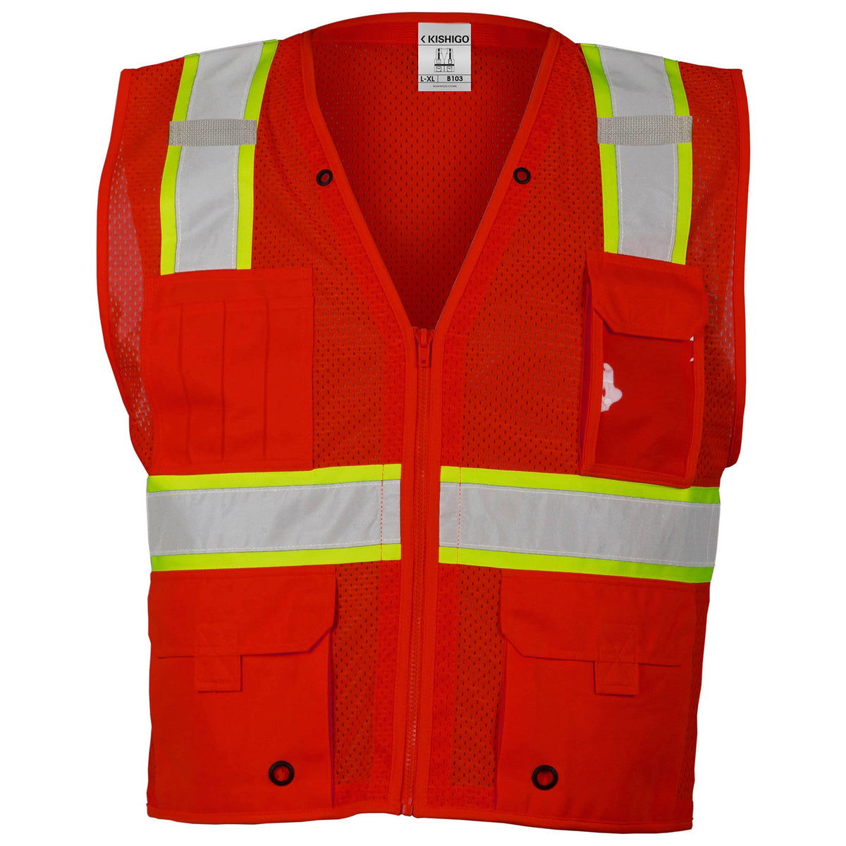 Kishigo - Enhanced Visibility Multi Pocket Mesh Vest
