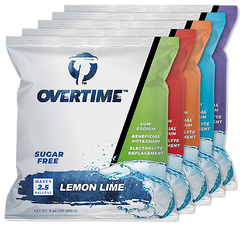 Overtime 2.5 Gallon Powder Pouches (SUGAR FREE) (BX/35)