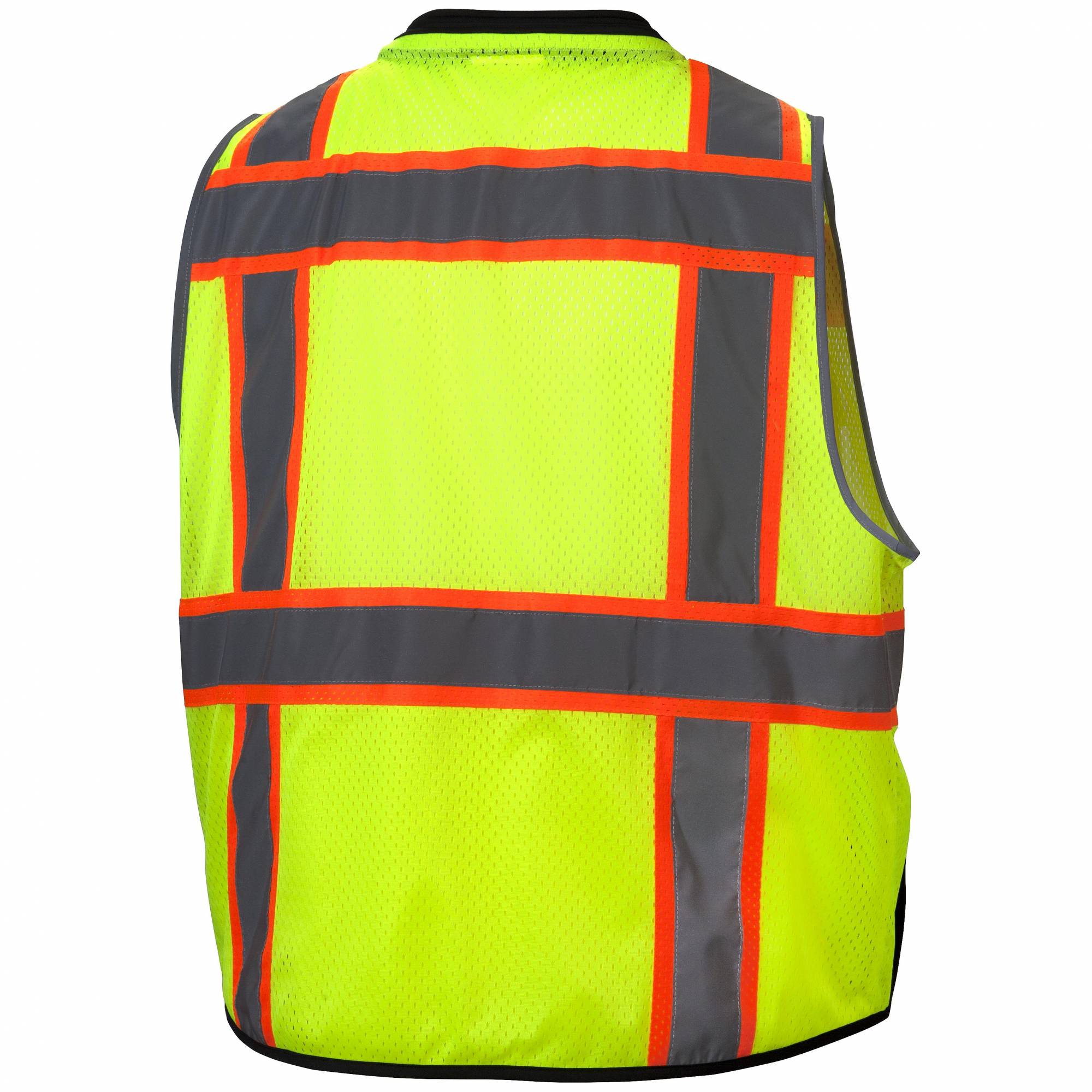 Pyramex - RVZ4410B - Type R Class 2 Surveyor Black Bottom Safety Vest