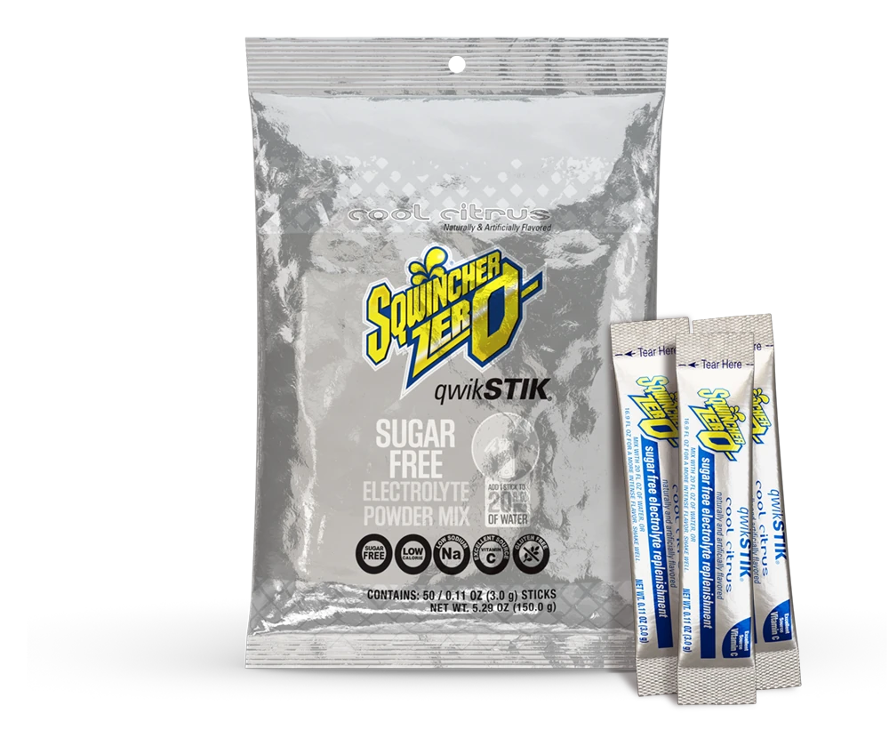 Sqwincher 20oz Qwik Stik® - 50 Single Serve Pack