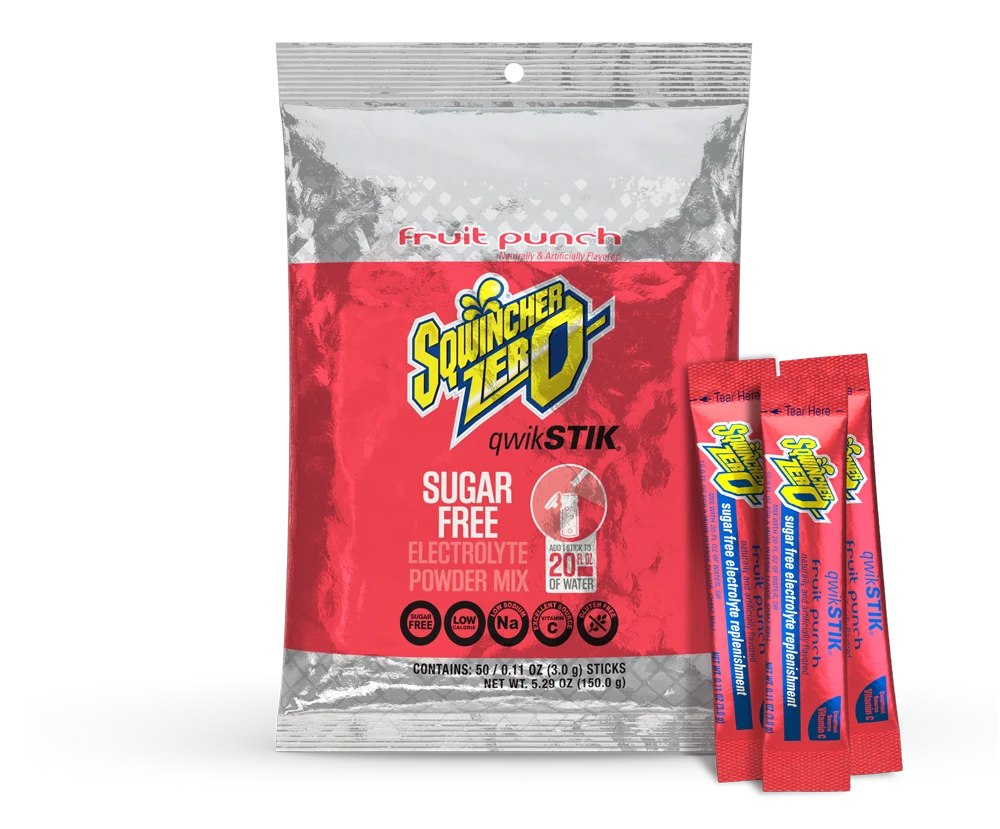 Sqwincher 20oz Qwik Stik® - 50 Single Serve Pack