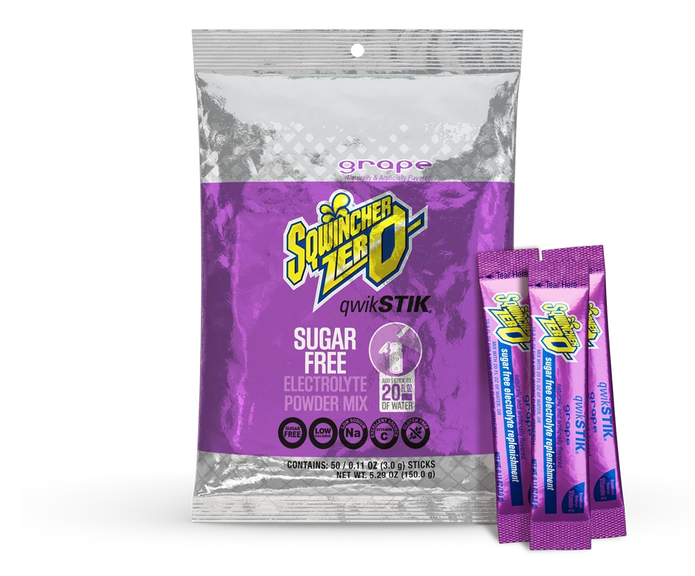Sqwincher 20oz Qwik Stik® - 50 Single Serve Pack