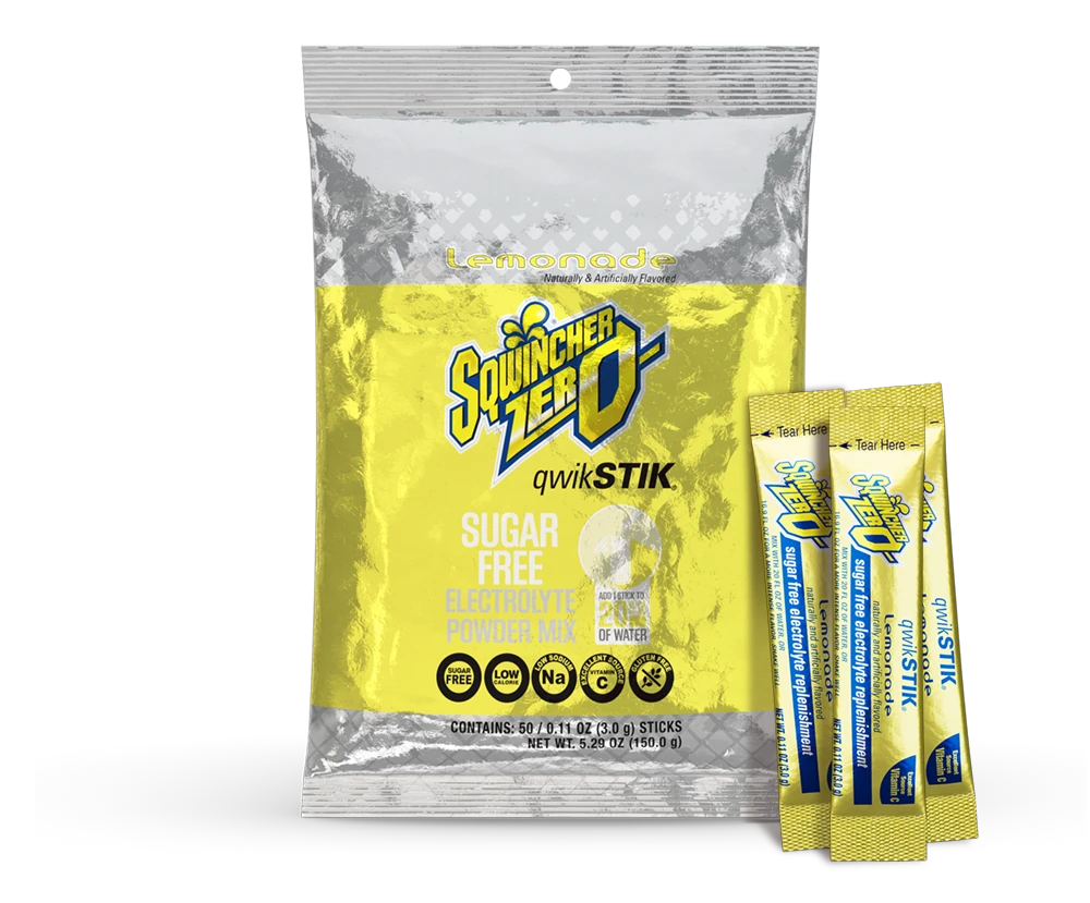 Sqwincher 20oz Qwik Stik® - 50 Single Serve Pack