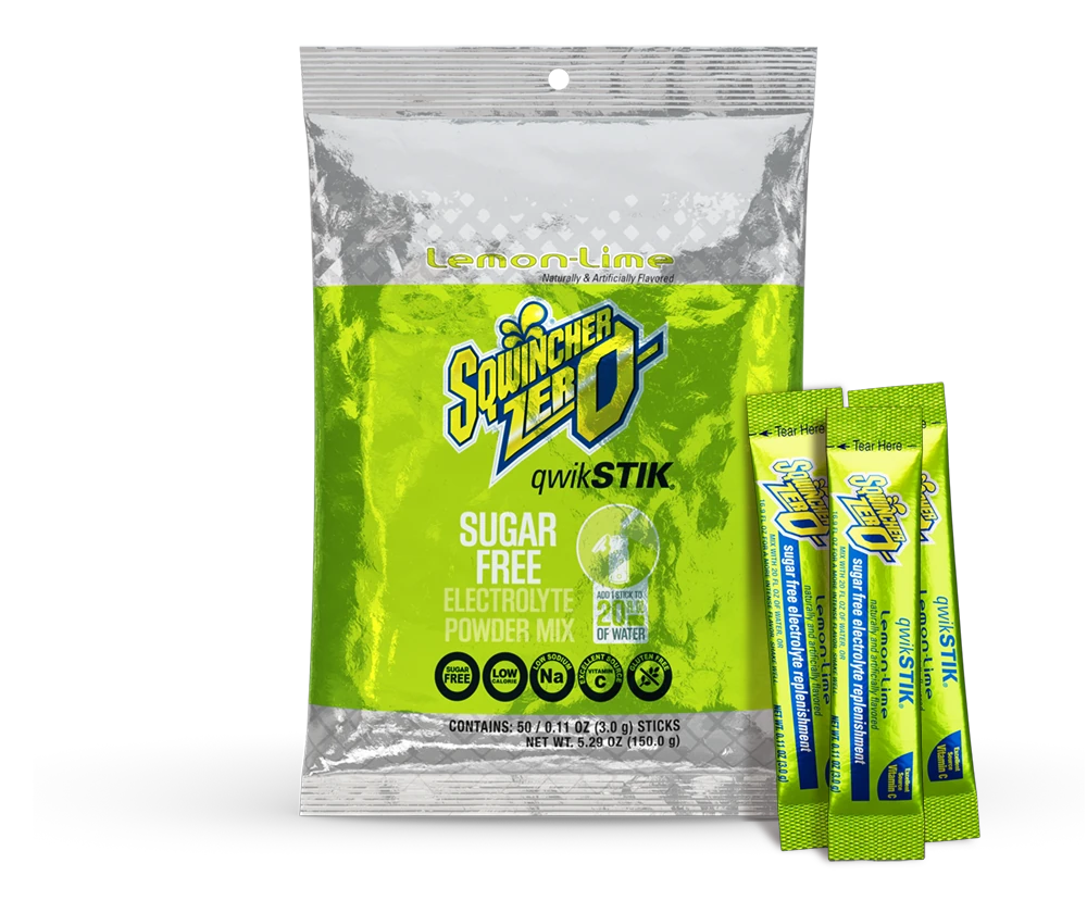 Sqwincher 20oz Qwik Stik® - 50 Single Serve Pack