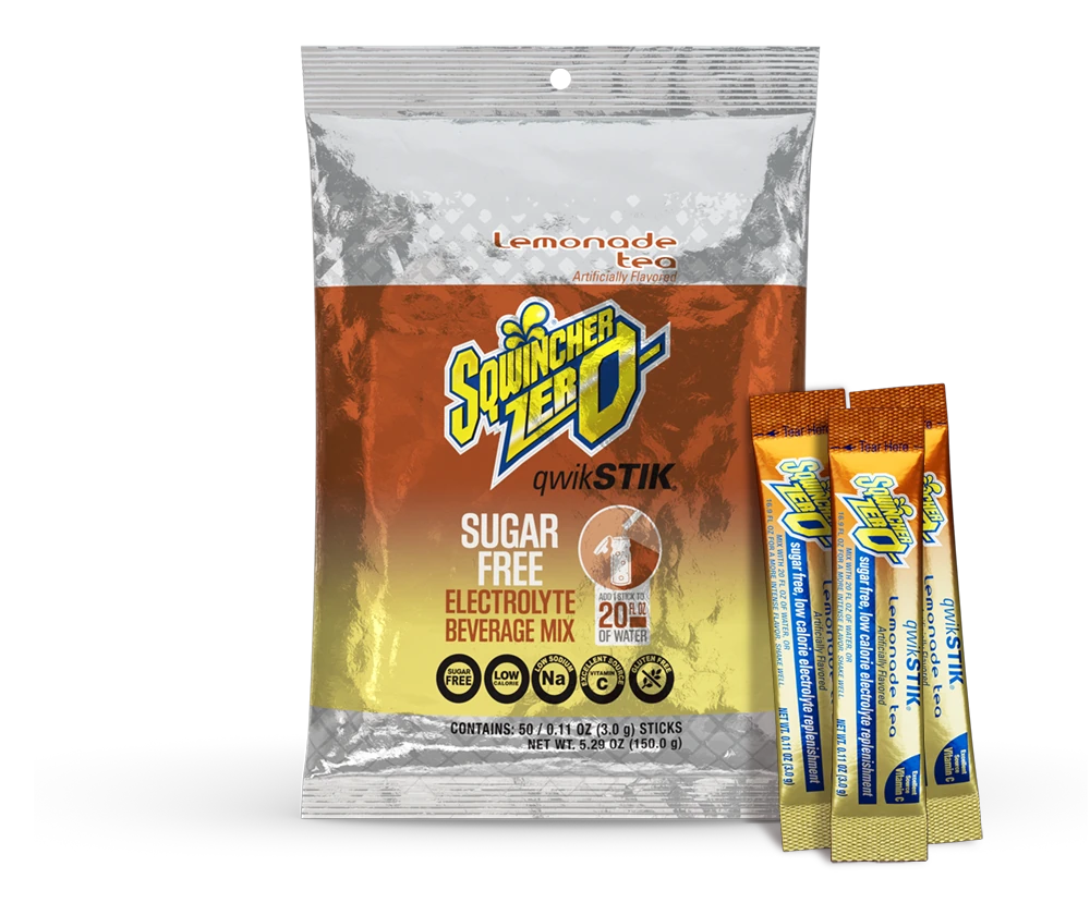 Sqwincher 20oz Qwik Stik® - 50 Single Serve Pack