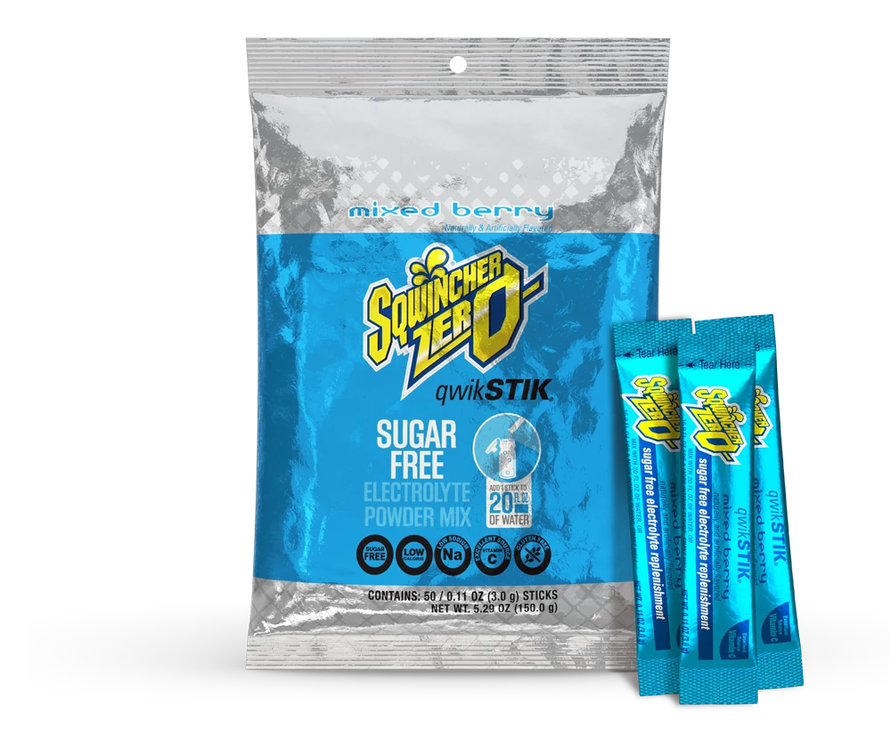 Sqwincher 20oz Qwik Stik® - 50 Single Serve Pack