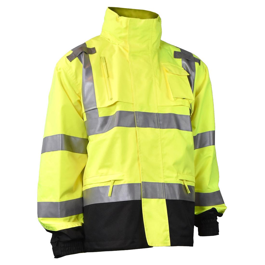 Radians RW32 Heavy Duty Rip Stop Waterproof Rain Jacket