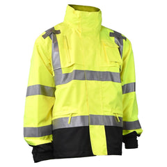 Radians RW32 Heavy Duty Rip Stop Waterproof Rain Jacket