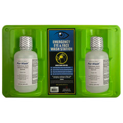 Radians REW16D Personal Eyewash Station - Two 16oz Bottle