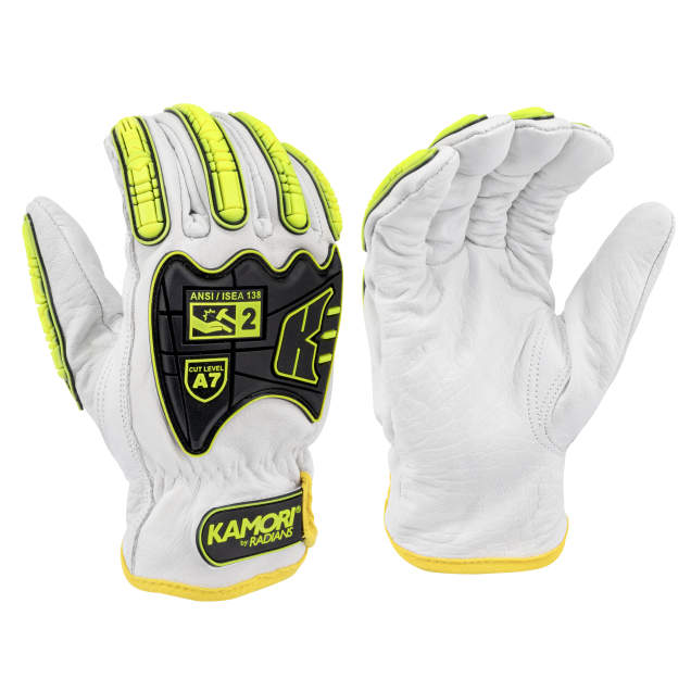 Radians RWG47 KAMORI® Cut A7 Buffalo Leather Driver with TPR (PAIR)