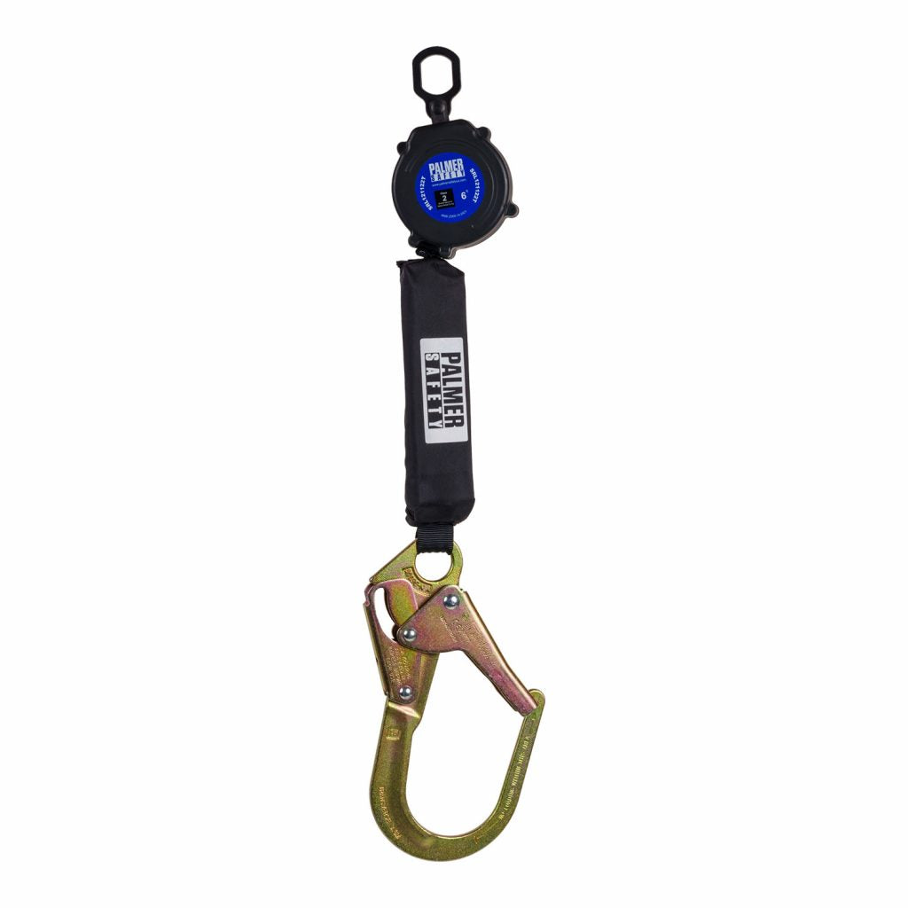 Palmer Safety MicroBEAST EDGE Series 6’ SRL-P Lightweight Web with Rebar Hook