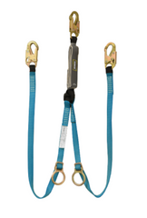 Ironwear 6' Double Leg Lanyard w/ Snap Hooks