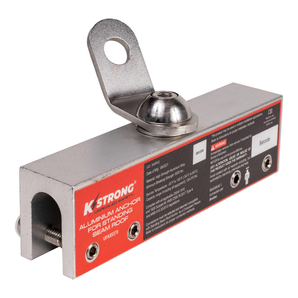 KStrong Single Seam Roof Anchor (ANSI)