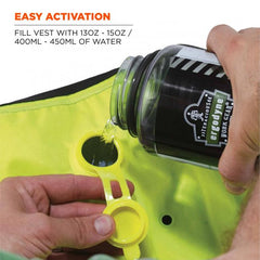 Ergodyne fill vest close up of fill spot