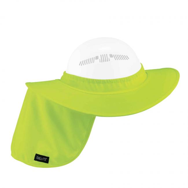 Ergodyne Chill-Its Hard Hat Wide Brim with Neck Shade