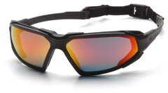 Pyramex Highlander Safety Glasses - RED MIRROR AF