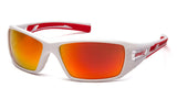Pyramex VELAR Safety Glasses - Sky Red Mirror