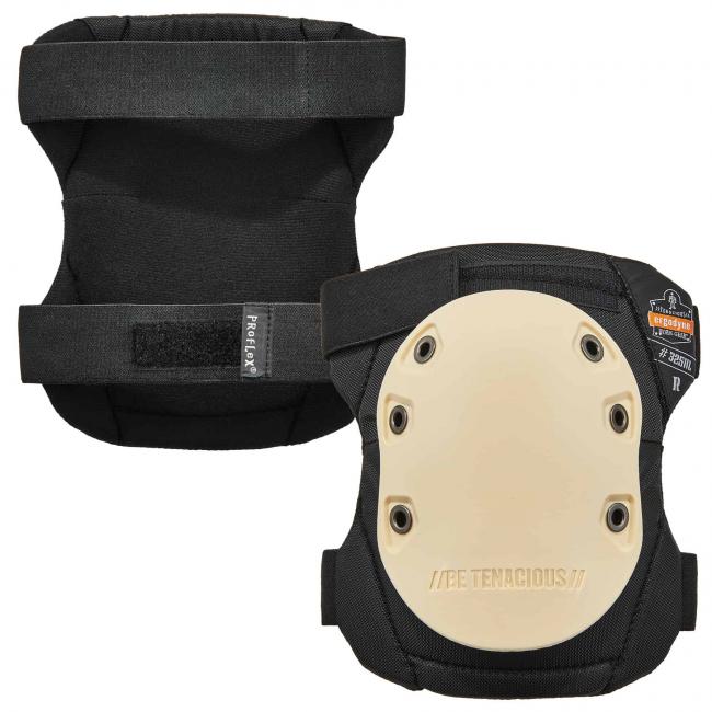 Ergodyne ProFlex 325HL Hook and Loop Rubber Cap Knee Pad